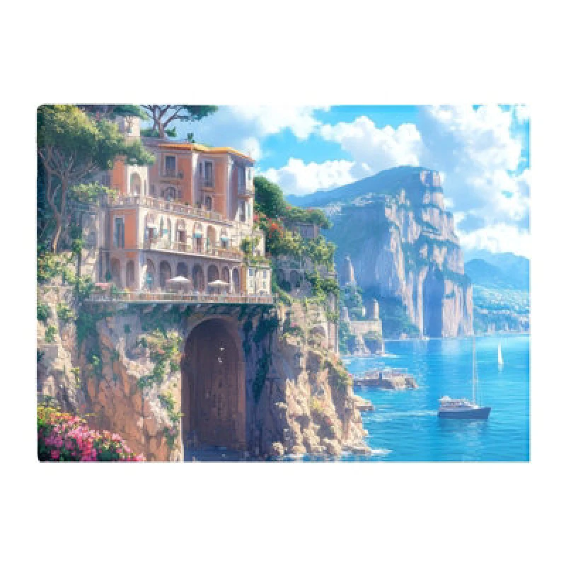 Image of Warren Reed Designer Sorrento By The Sea Chopping Board