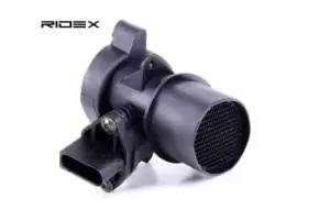 Image of RIDEX Mass air flow sensor BMW 3926A0066 13622247074,13627787076,13627787976 13712247002
