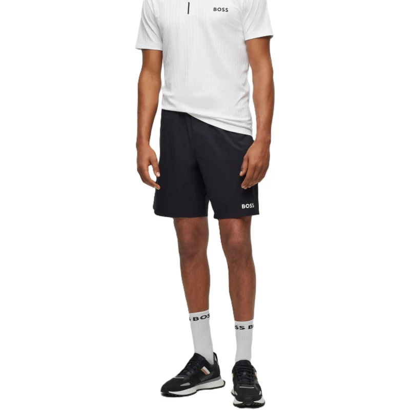 Image of Boss Mens Straight Leg Trousers Black male XL