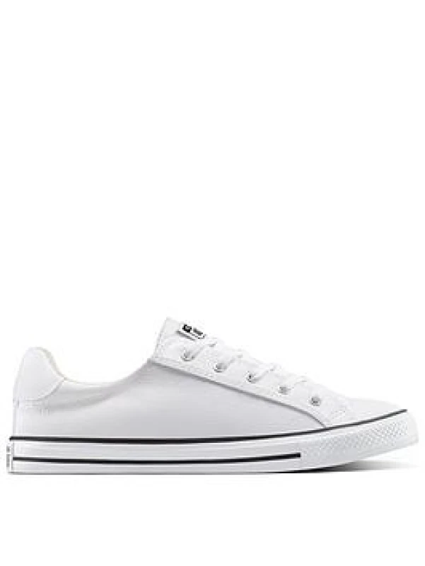 Image of Converse CHUCK TAYLOR ALL STAR DAINTY LUCKY womens Shoes (Trainers) in White