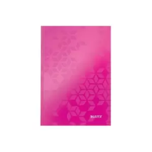 Image of WOW Notebook A5 Ruled with Hardcover 80 Sheets. Pink - Outer Carton of 6