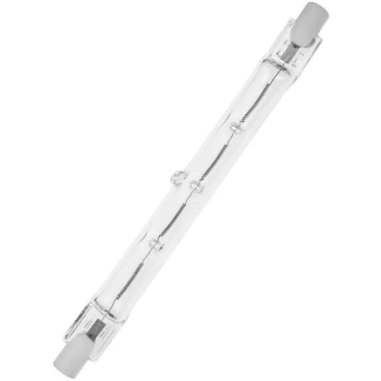 Image of Infrared Catering Heat lamp Linear 300W R7s Dimmable Bare InfraRed Clear IR Light Bulb - Prolite