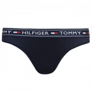 Image of Tommy Bodywear Nostalgia brazilian coordinate briefs c - Navy