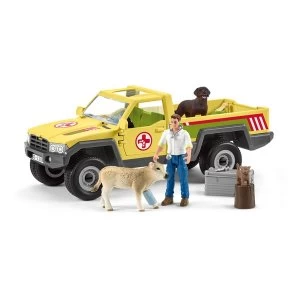 Image of Schleich - Farm World Veterinarian Visit at the Farm
