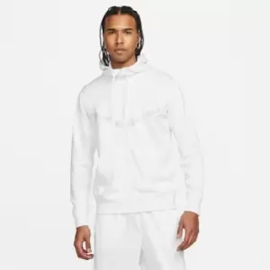 Image of Nike Sportswear Full-Zip Hoodie Mens - White