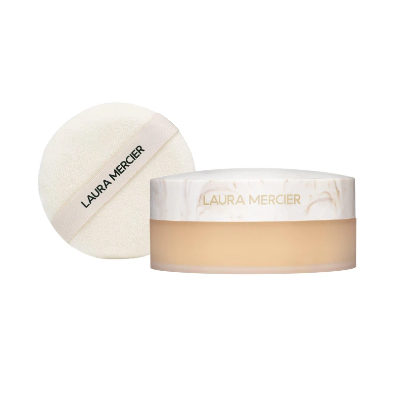 Image of Laura Mercier Jumbo Translucent Loose Setting Powder Ultra Blur & Velour Puff