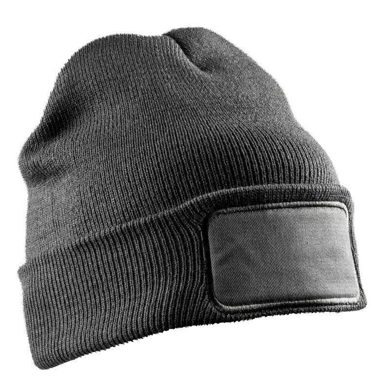 Image of Result Result Men Thinsulate Printable Winter Beanie in Grey Grey One Size Male 5063425111763