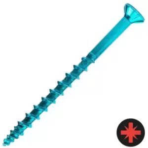 Image of Tite Fix - Floor-Tite 4.2 x 45mm Flooring Screw Blue Net-Coat - Box of 200 - Blue
