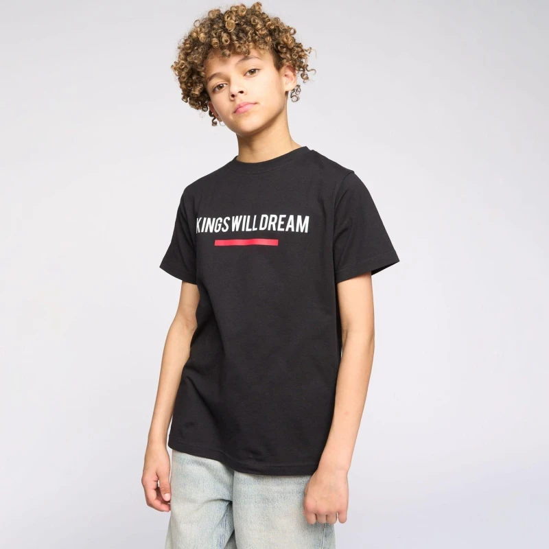 Image of Kings Will Dream Dollar Bills T-Shirt Black male 11-12