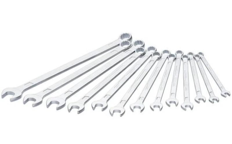 Image of Hazet 600LG/13 Crowfoot Wrench Set Metric 8-19mm Chrome-Plated Sturdy 600LG/13