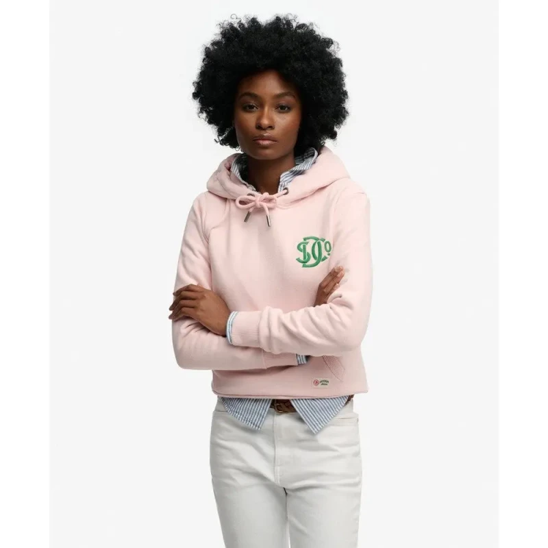 Image of Superdry Womens hooded sweatshirt Superdry Sd & Co Neon Rose Female XS