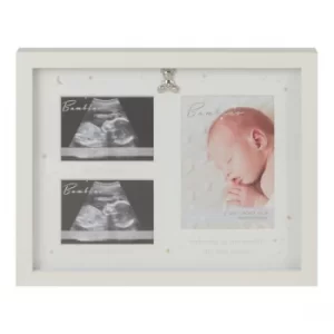 Image of Bambino Ivory Scan Photo Frame With Teddy Icon