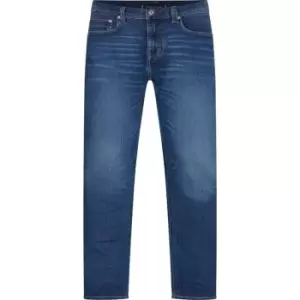 Image of Tommy Hilfiger Slim Bleecker Pstr Dean Indigo - Blue