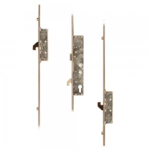 Image of Safeware 4 Roller 2 Hook Twin Spindle Operation UPVC Door Lock