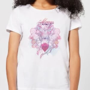 Image of Harry Potter Always Womens T-Shirt - White - M