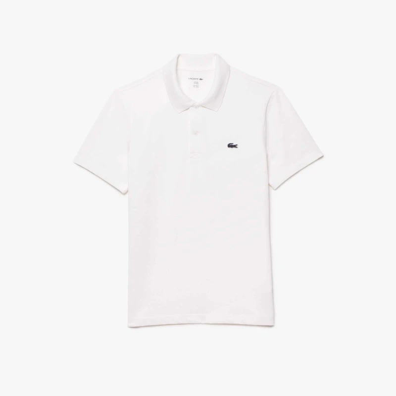 Image of Lacoste Regular Fit Cotton Blend Polo Shirt White XXL
