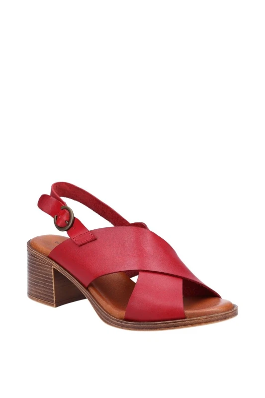 Image of Hush Puppies Gabrielle Sandal Red female