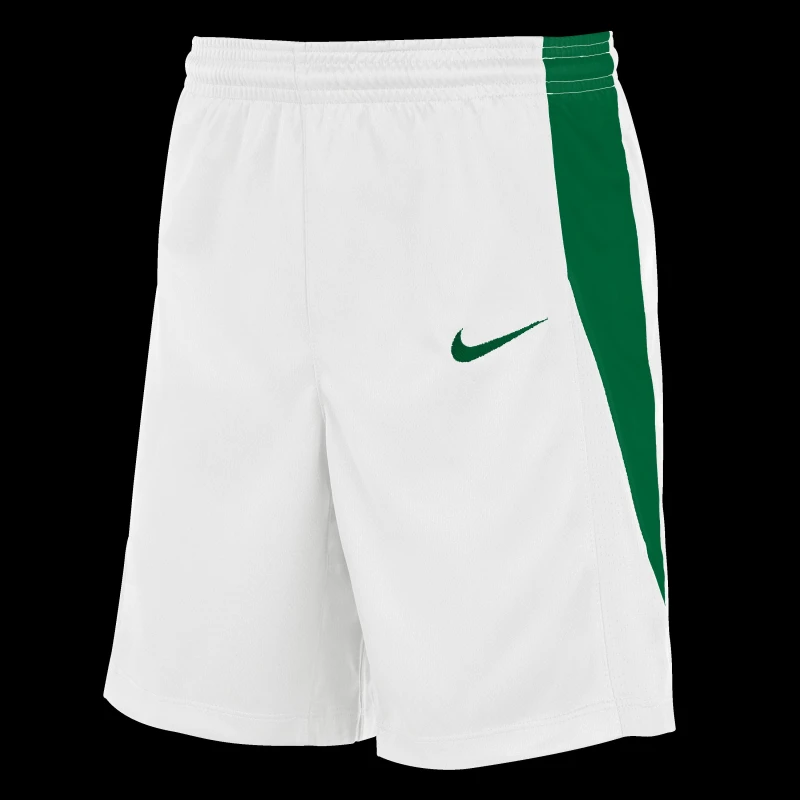 Image of Nike Yth Bskbl S Srt Wht/Pine Green unisex 7-8 (S)