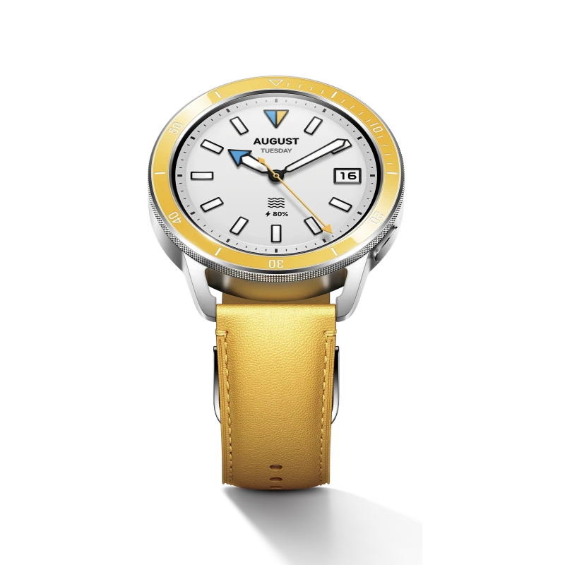 Image of Xiaomi BHR7881GL Smart Wearable Accessories Strap Yellow Leather