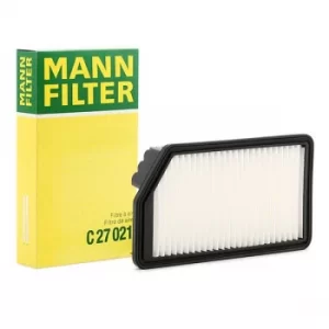 Image of MANN-FILTER Air Filter HYUNDAI,KIA C 27 021 28113A0200,28113A5800,28113A5800 Engine Filter