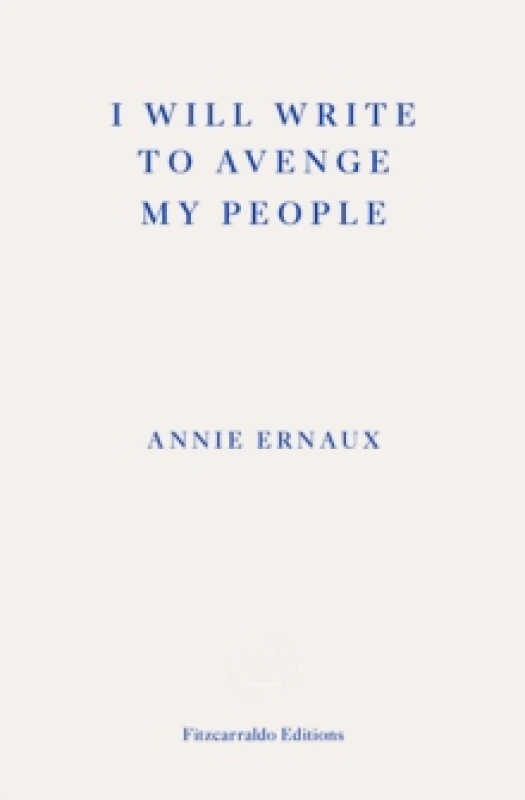 Image of I Will Write To Avenge My People : The Nobel Lecture Paperback / softback