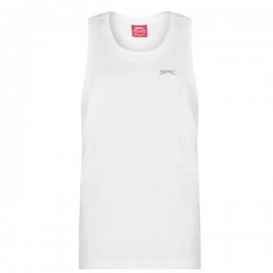 Image of Slazenger Muscle Vest Mens - White