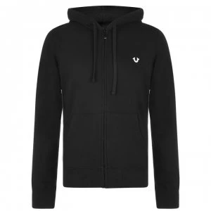 Image of True Religion Back Logo Hoodie - Black