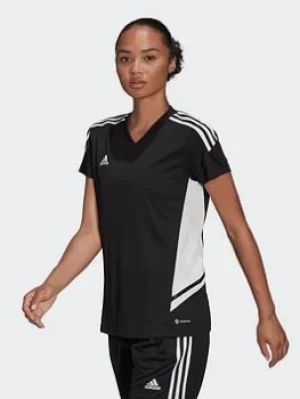 Image of adidas Condivo 22 Jersey, Dark Blue/White Size XS Women