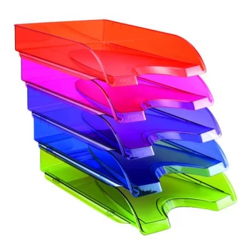 Image of Happy by CEP Letter Tray Multicoloured Pack of 5 2005 Happy