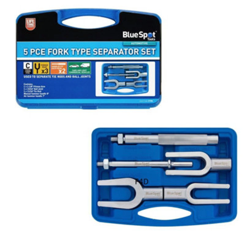 Image of BlueSpot Tools Bluespot 5Pc Ball Joint Remover Splitter Separator Tie Rod End Remover 07986