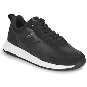 Image of Hugo Boss Titanium Runner Trainers Black Size 6 Men