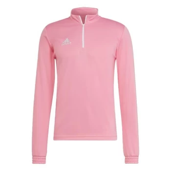 Image of adidas Entrada 22 Training Top Mens - Semi Pink Glow