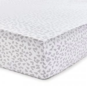 Image of Helena Springfield Dahl Tolka Fitted Sheet Black and white