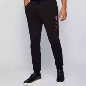 Image of Hugo Boss X NBA Bulls Sweatpants Medium Black Size M Men