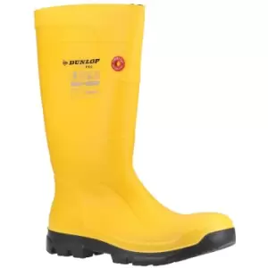 Image of Dunlop Purofort FieldPRO Full Safety Wellington Yellow/Black - 9
