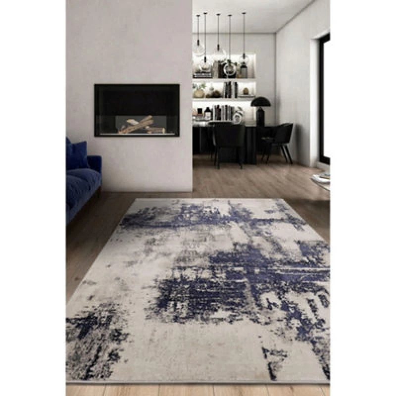 Image of Homemaker Dusk Marble Navy 160X230Cm Rug, Blue DUSKMARN160230