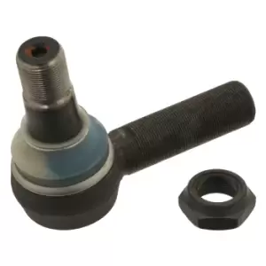 Image of Tie rod end/Drag link end with nut 18885 fits Front & Rear by Febi Bilstein
