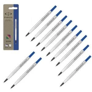 Image of Parker Rollerball Refill Medium Blue Pack of 12 S0881250