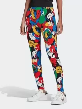 Image of adidas Originals Rich Mnisi Leggings, Multi, Size 6, Women