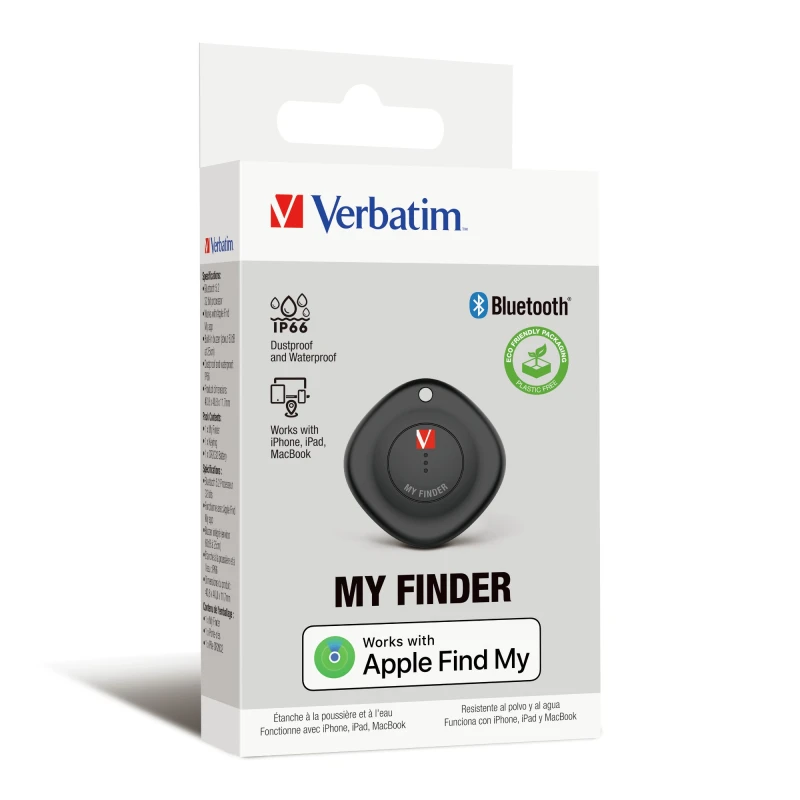 Image of Verbatim Verbatim MYT-01 MyFinder Bluetooth tracker Black 32130