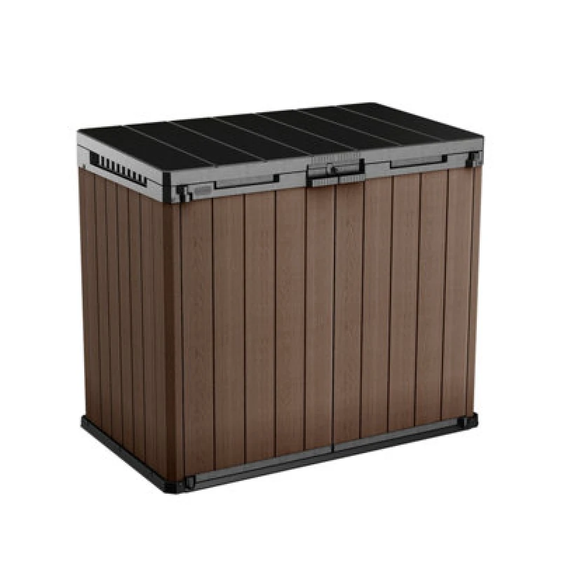 Image of Keter Store It Out Darwin 1150L Outdoor Garden Storage Shed- Brown