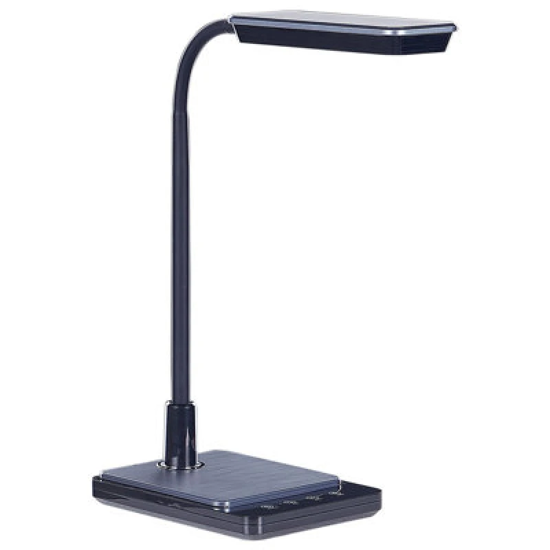 Image of Beliani LED Desk Lamp Centaurus With Dimmer Metal Black