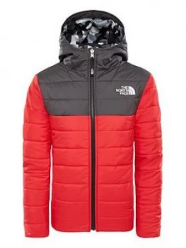 Image of The North Face Boys Perrito Jacket Camo Size S7 8 Years