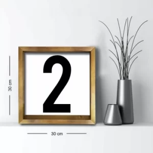 Image of 3030AHS-0105a Multicolor Decorative Framed MDF Painting