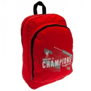Image of Liverpool FC Champions of Europe Backpack