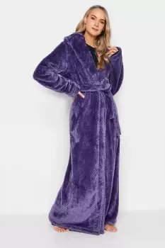 Image of Tall Hooded Maxi Dressing Gown