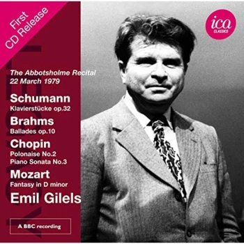 Image of Emil Gilels - Schumann: Klavierst&uuml;cke, Op. 32/Brahms: Ballades, Op. 10/... CD