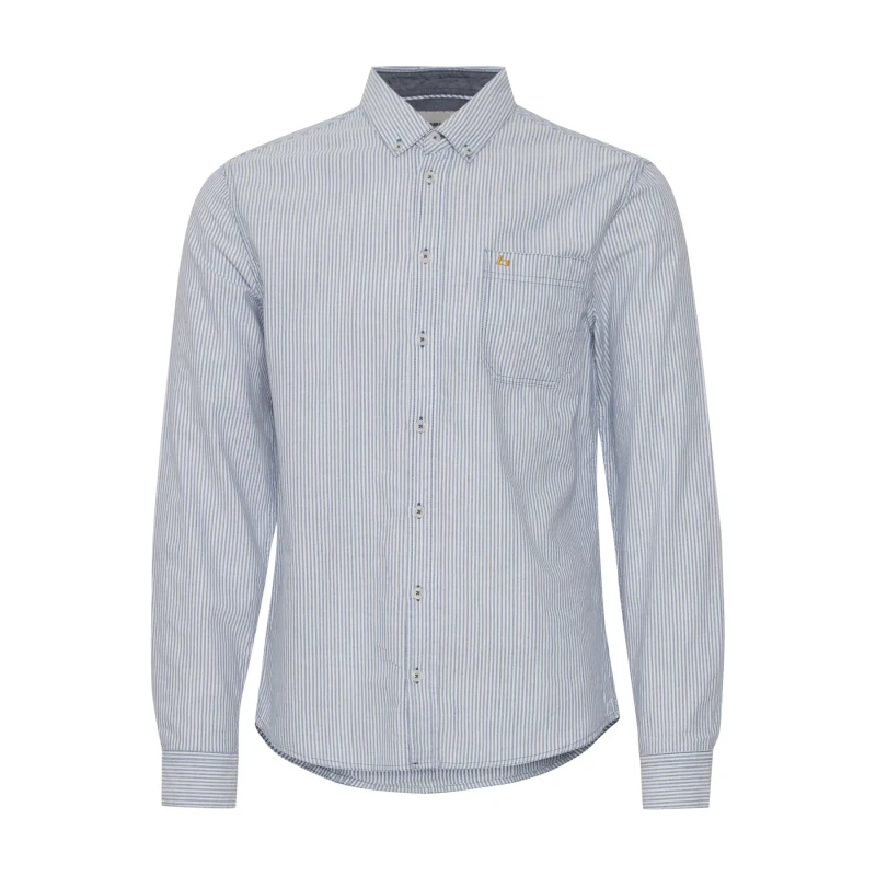 Image of Blend Long sleeve shirt with pocket Blend Bleu Male M