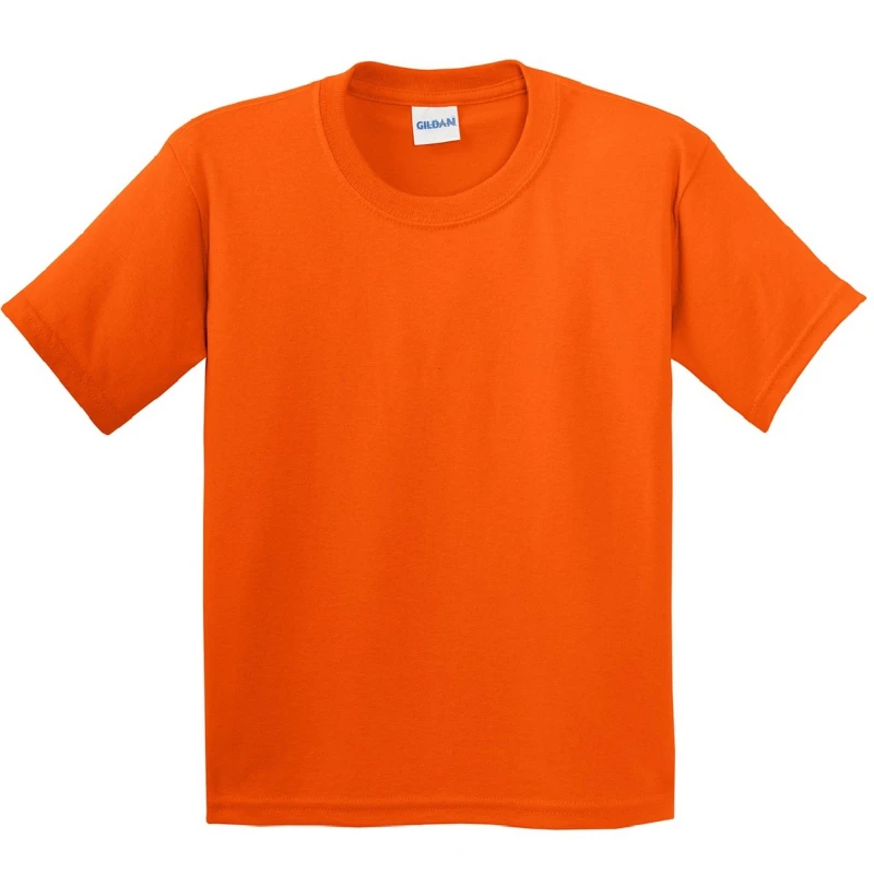 Image of Gildan Soft Style T-Shirt Pack of 2 in Orange Size: XS Orange Unisex XS