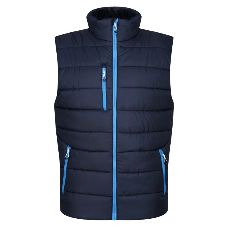 Image of Regatta Professional Mens Thermal Body Warmer in Bright Blue Size: Small Bright Blue Male S